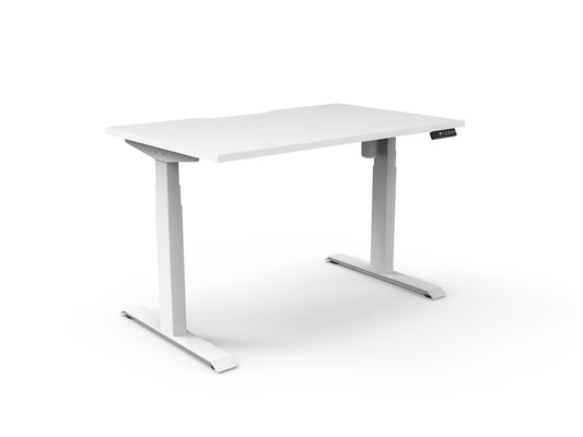 Boost 1.2m Light Single Sided Workstation - White