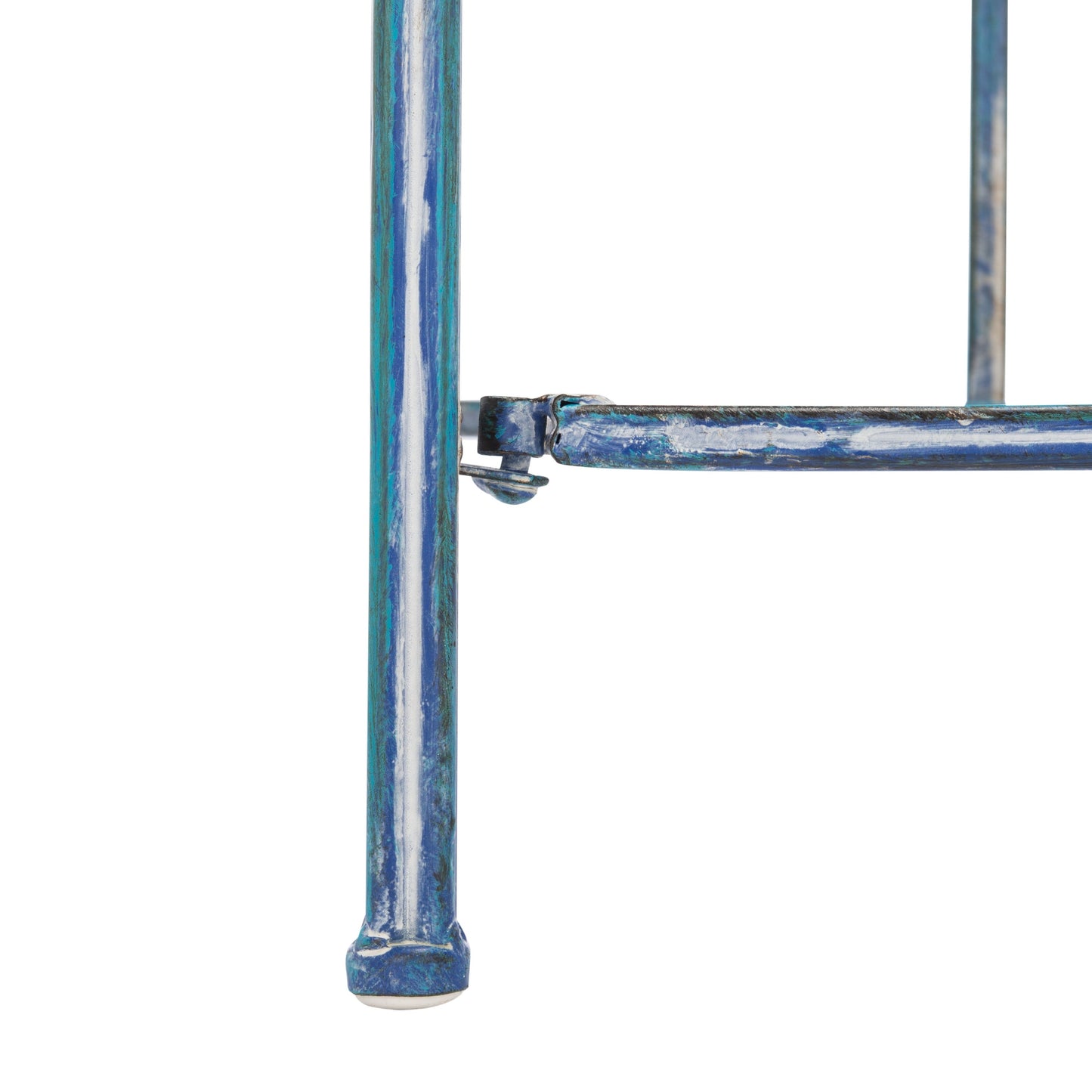 SAFAVIEH Bryn Victorian Wrought Iron 4-Tier Outdoor Bakers Rack - 25 In. W x 15 In. D x 63 In. H - 25W x 15D x 63H