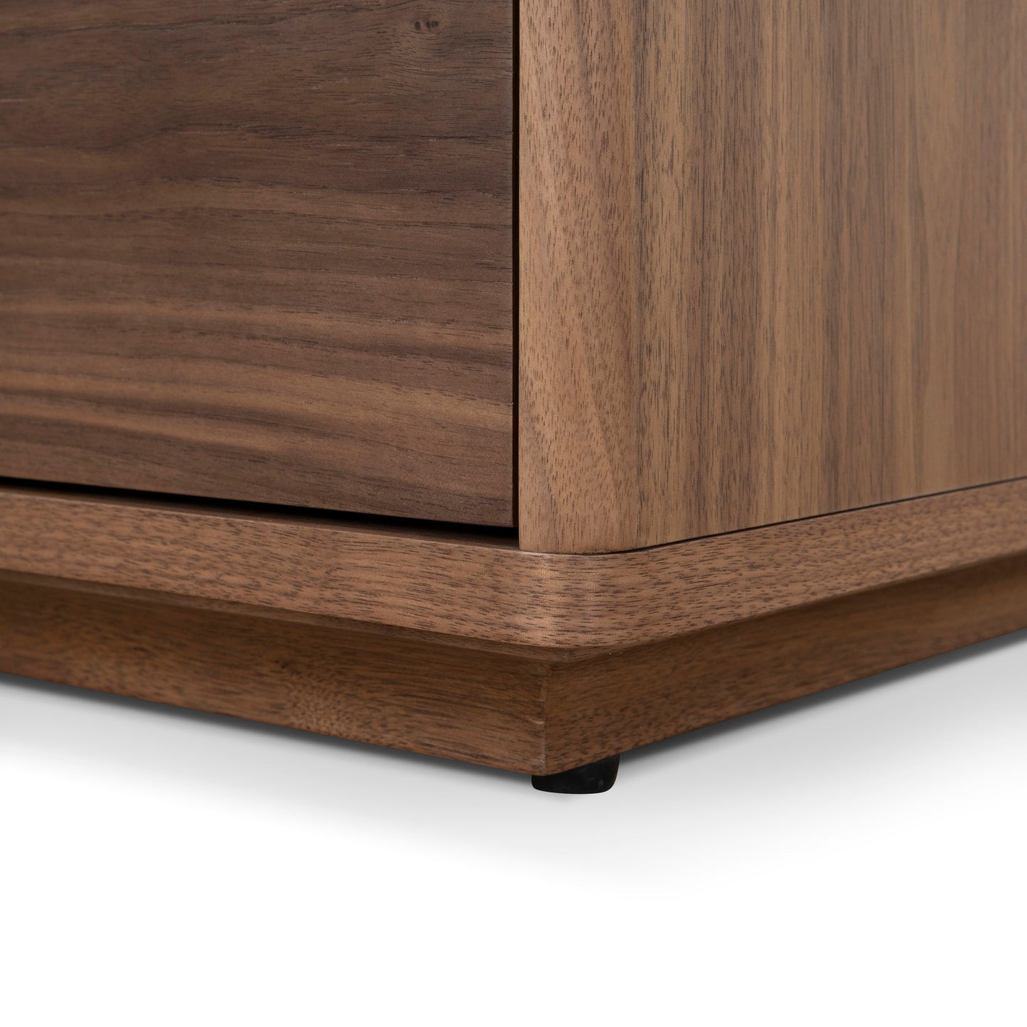 Annika 50cm Bedside Table - Walnut
