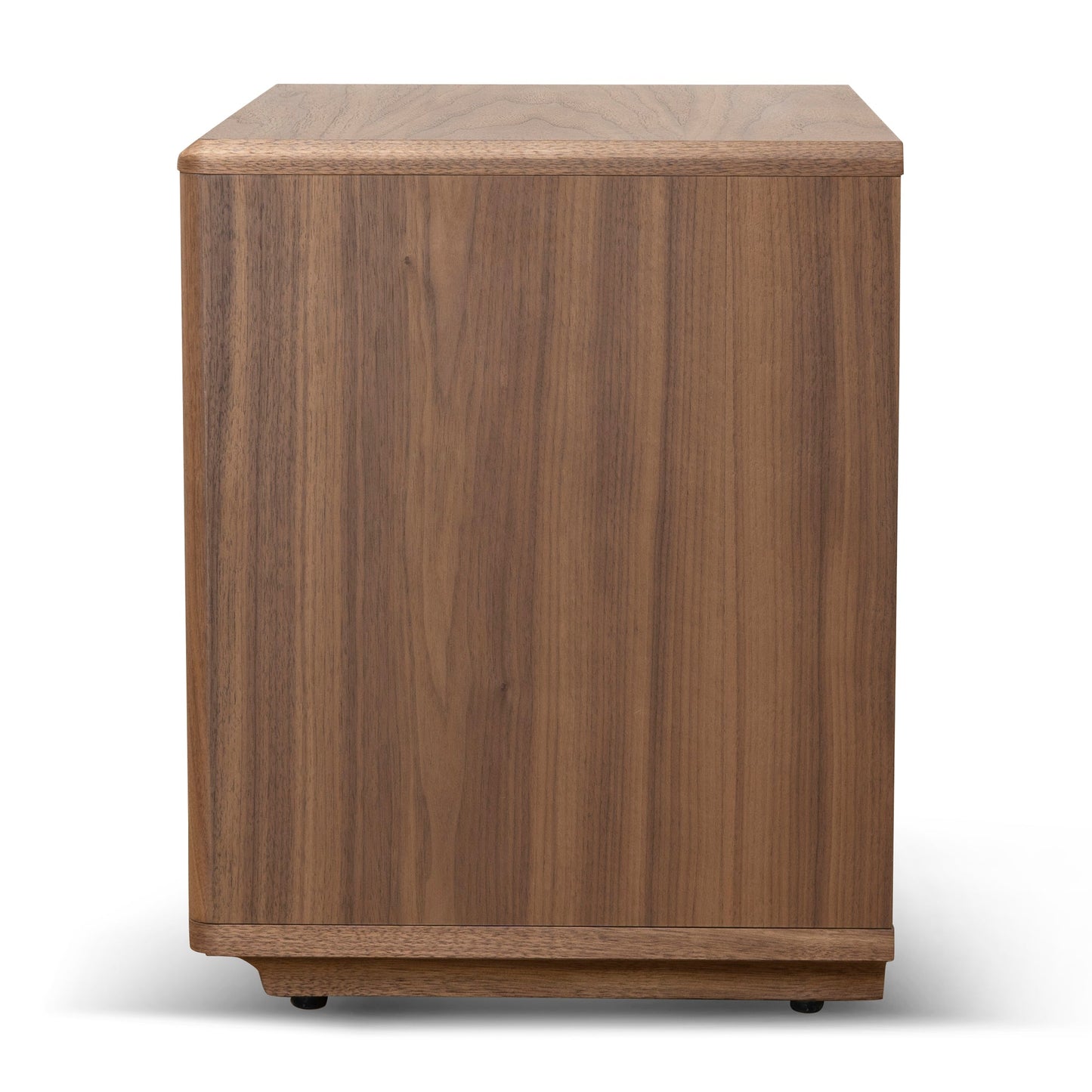 Annika 50cm Bedside Table - Walnut