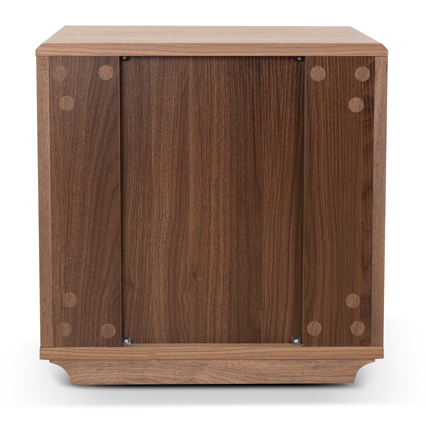 Annika 50cm Bedside Table - Walnut