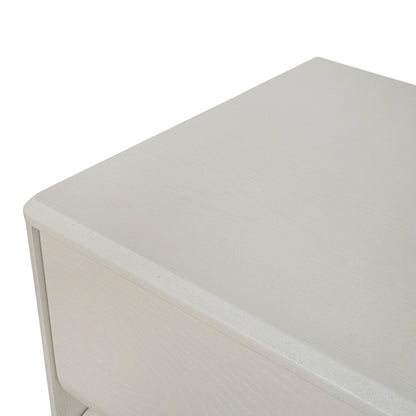 Annika 50cm Bedside Table - Ivory Oat