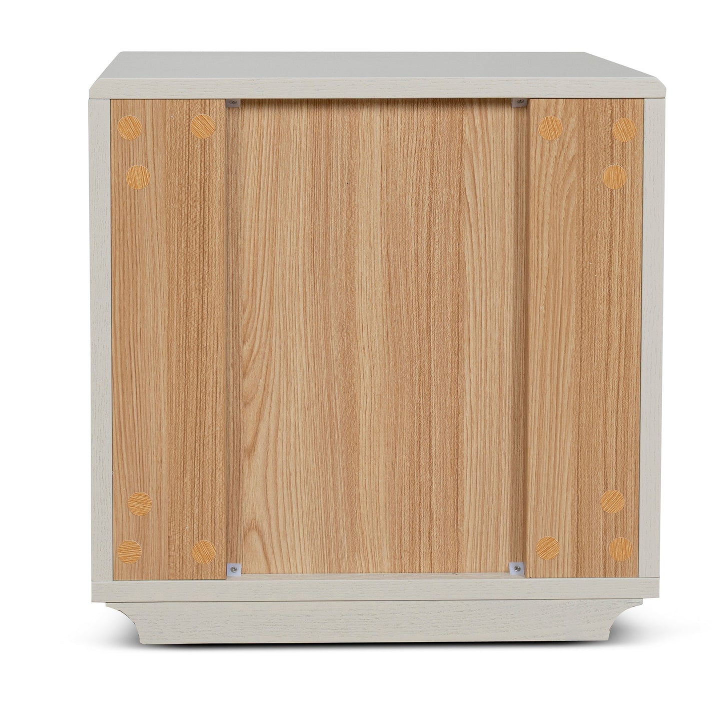 Annika 50cm Bedside Table - Ivory Oat