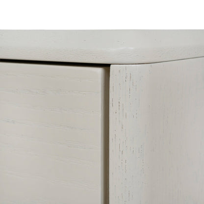 Annika 50cm Bedside Table - Ivory Oat
