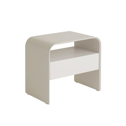 Chroma Bedside Table - Warm Grey