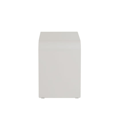 Chroma Bedside Table - Warm Grey