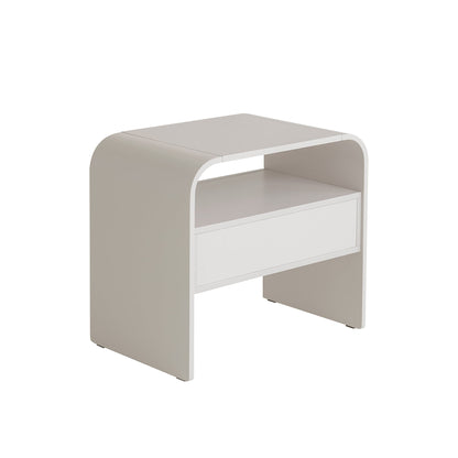 Chroma Bedside Table - Warm Grey