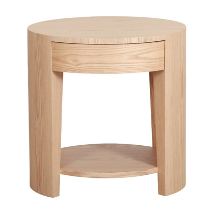 Aliya 55cm Side Table - Natural