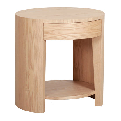 Aliya 55cm Side Table - Natural