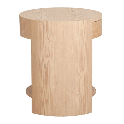 Aliya 55cm Side Table - Natural