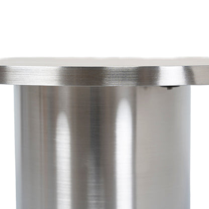Aurum Nested Porcelain Coffee Table Table - Stainless Steel