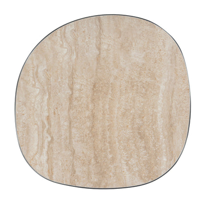 Aurum Nested Porcelain Coffee Table Table - Stainless Steel