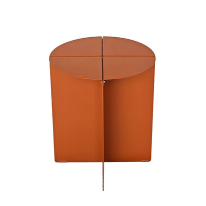 Cintara 38cm Round Side Table - Terracotta