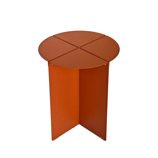 Cintara 38cm Round Side Table - Terracotta