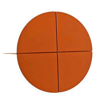 Cintara 38cm Round Side Table - Terracotta