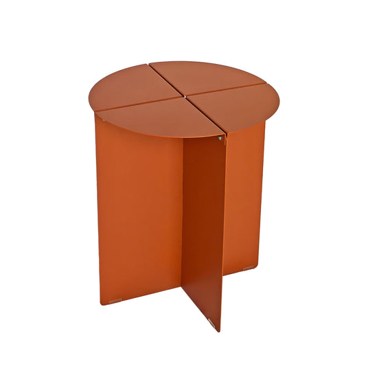 Cintara 38cm Round Side Table - Terracotta