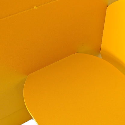 Aveline 45cm Side Table - Sandy Mustard