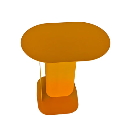 Aveline 45cm Side Table - Sandy Mustard