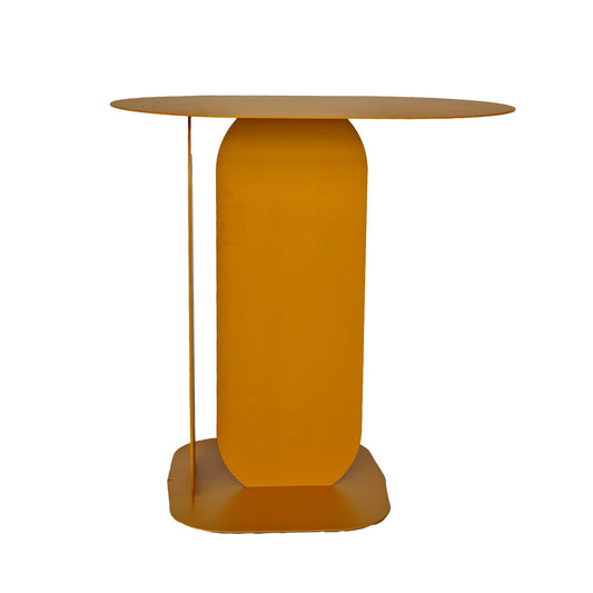Aveline 45cm Side Table - Sandy Mustard