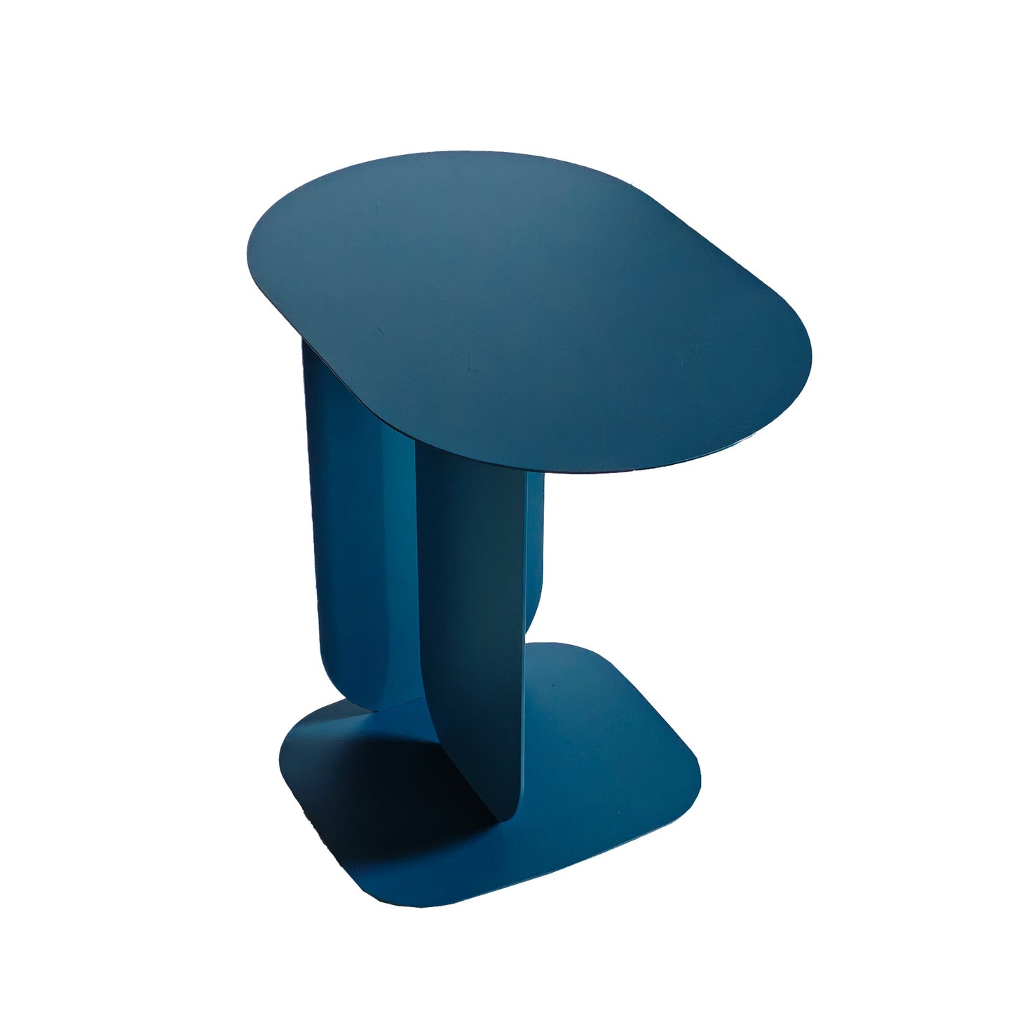 Aveline 45cm Side Table - Navy Blue