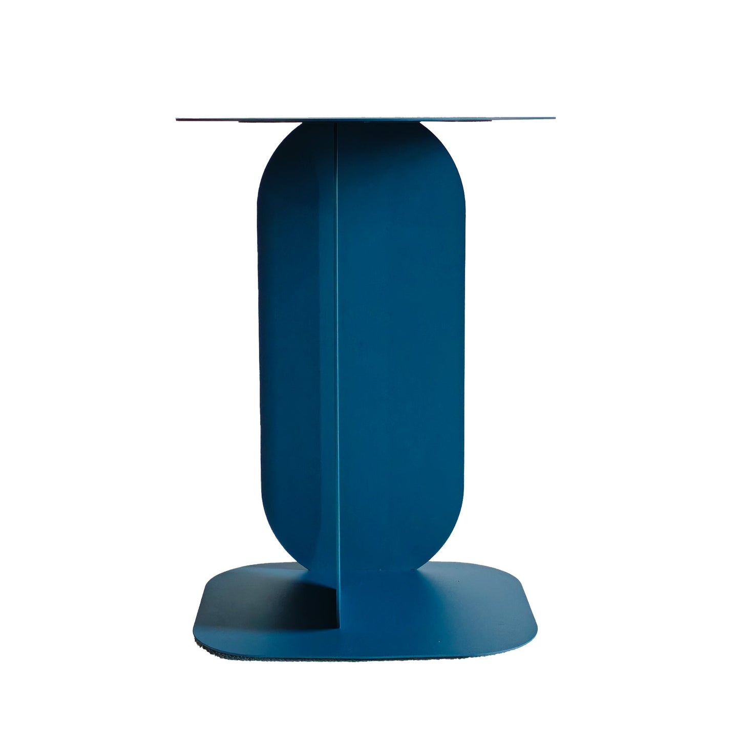 Aveline 45cm Side Table - Navy Blue