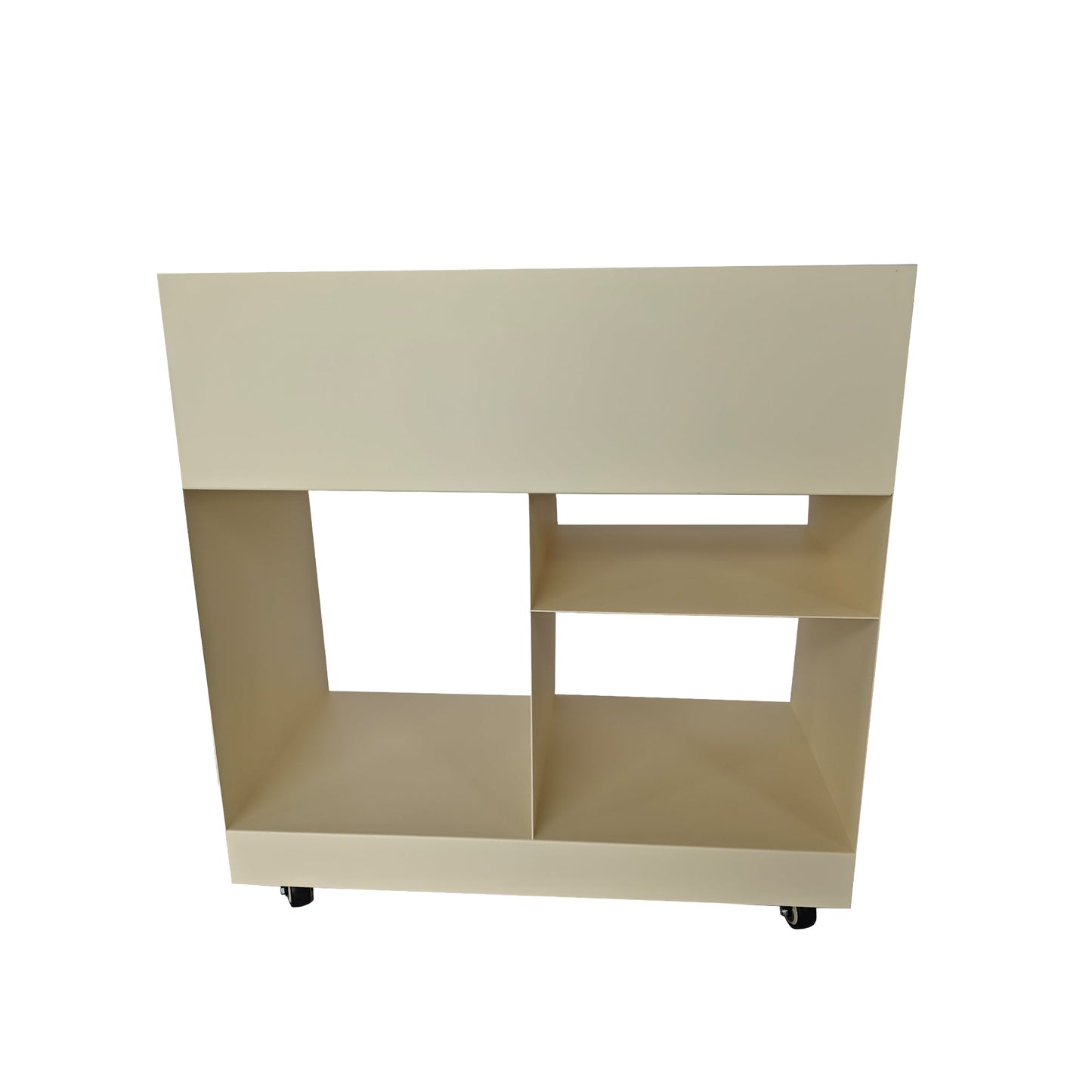 Breska 60cm Side Table - Ivory White