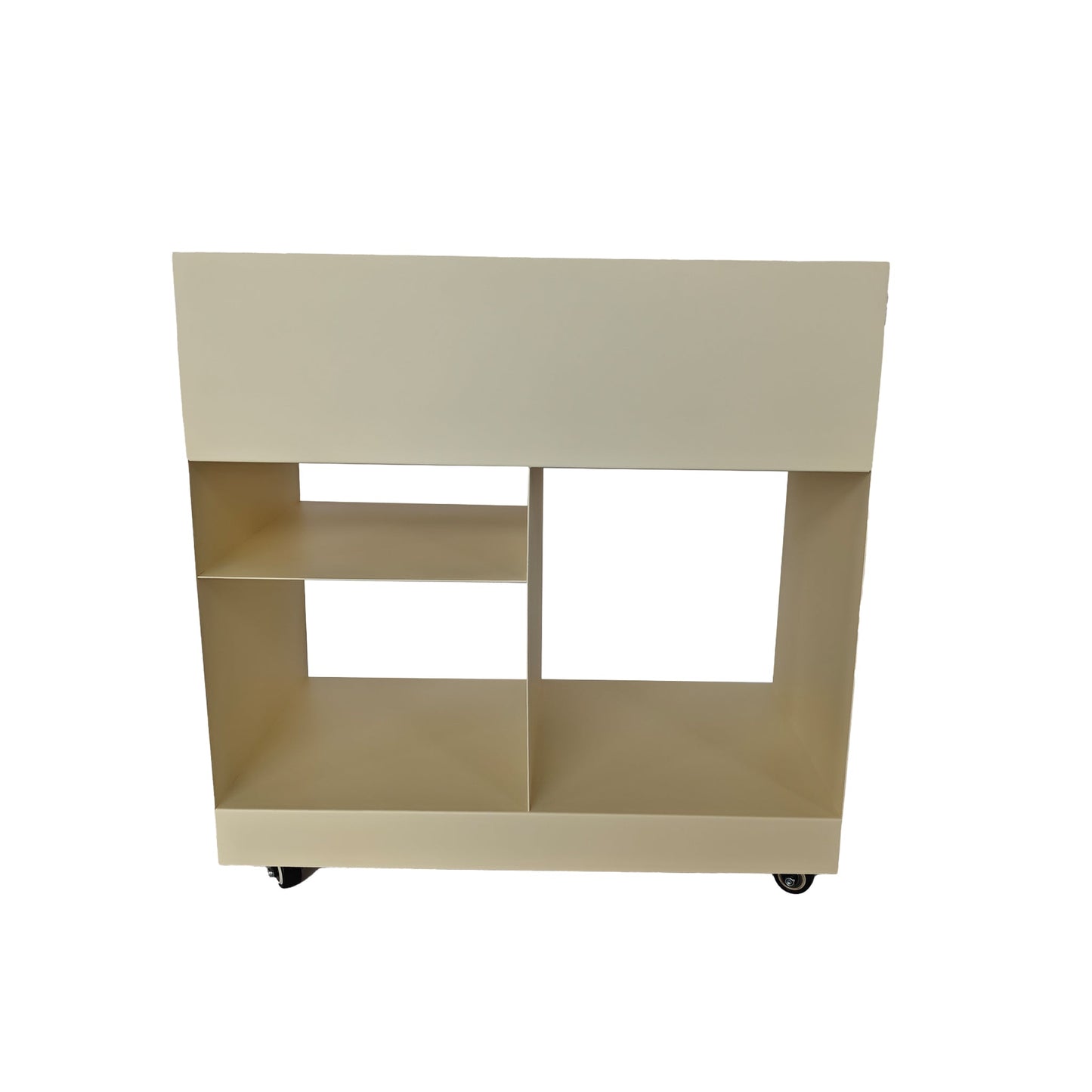 Breska 60cm Side Table - Ivory White