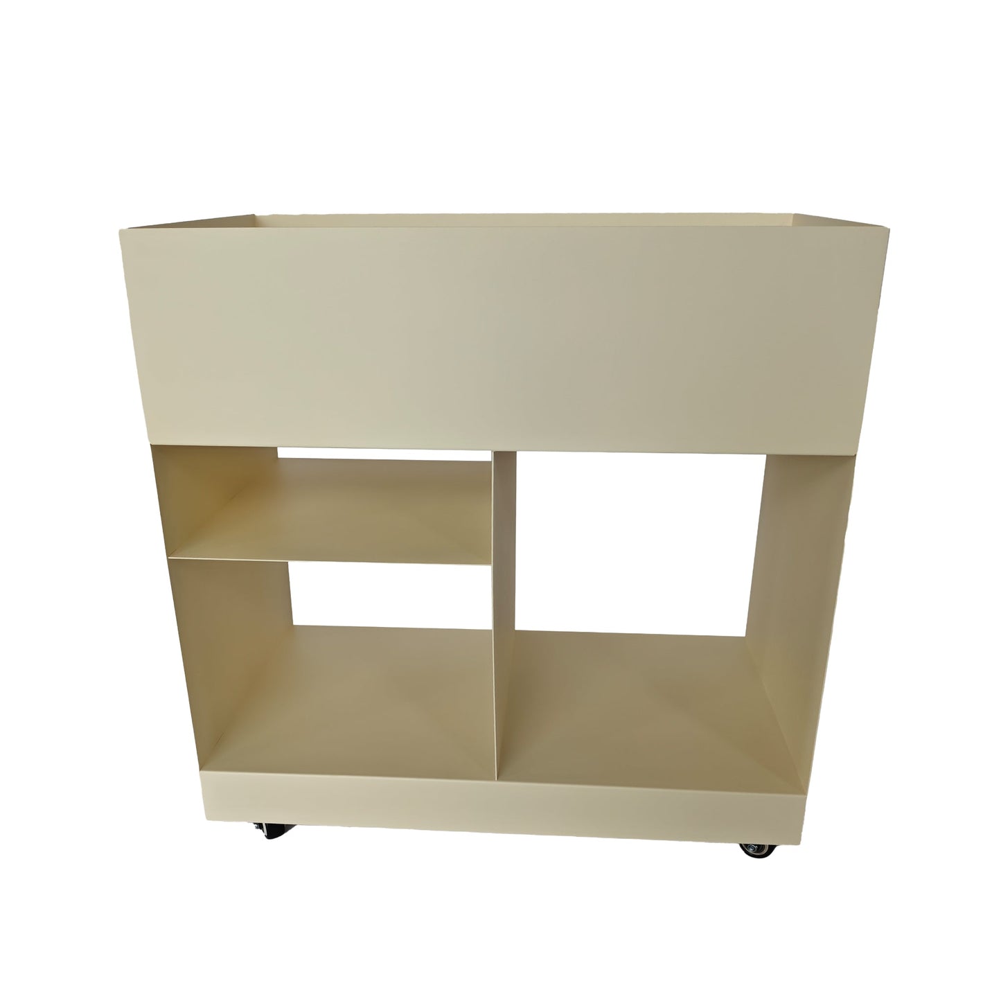 Breska 60cm Side Table - Ivory White