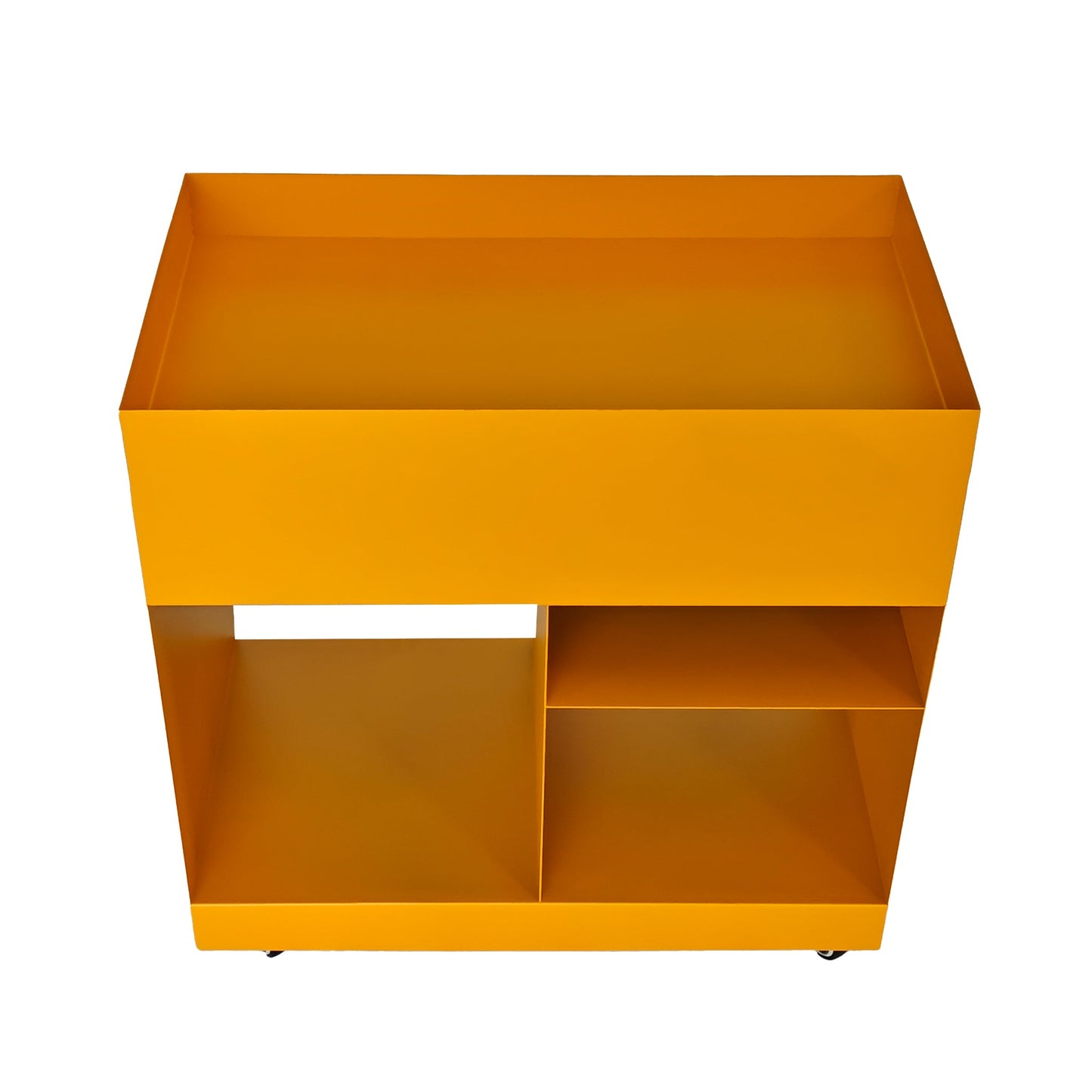 Breska 60cm Side Table - Sandy Mustard