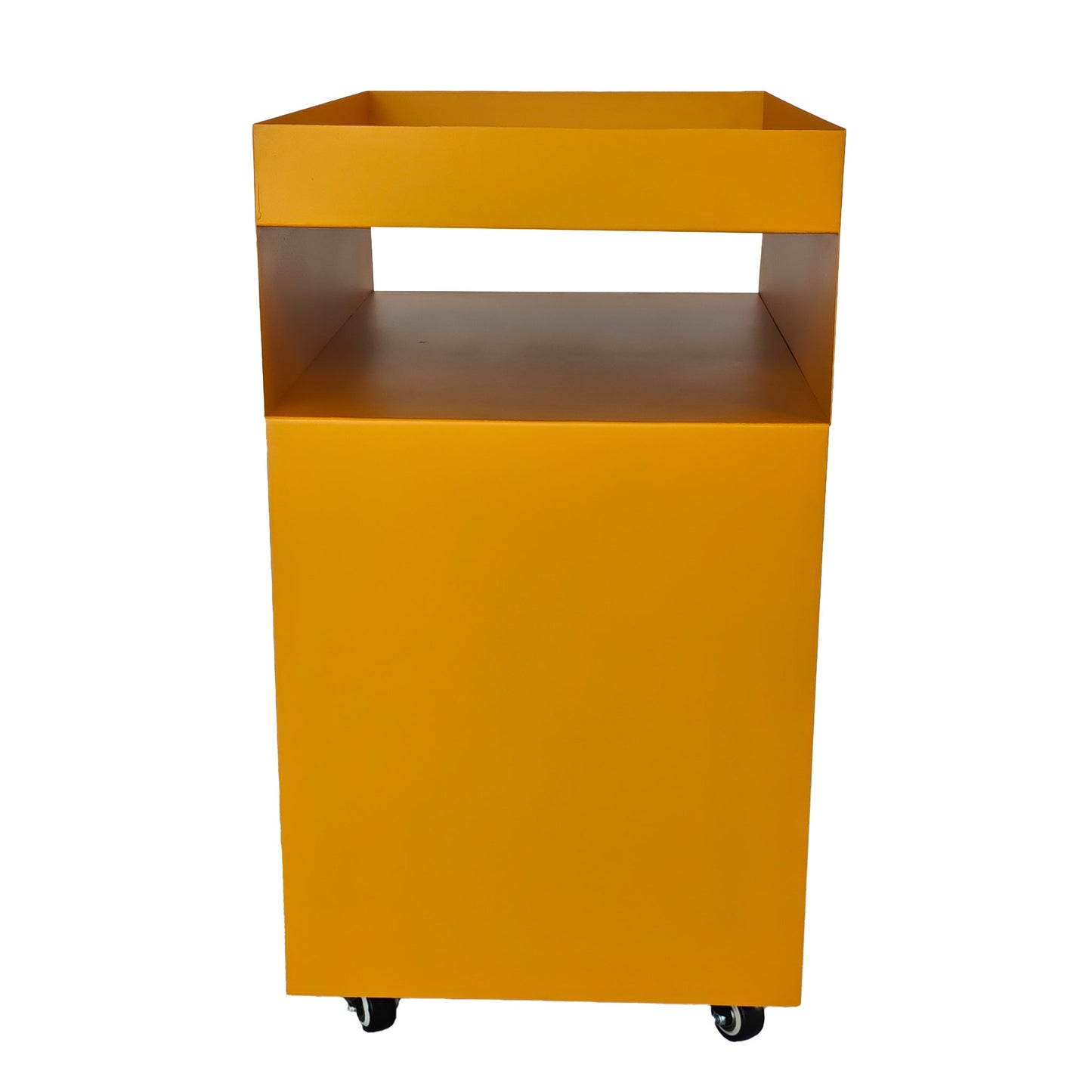 Breska 60cm Side Table - Sandy Mustard