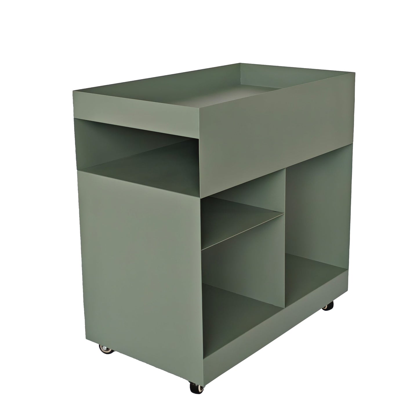 Breska 60cm Side Table - Sage Green