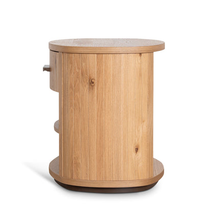 Cambrio Bedside Table - Knotty Oak