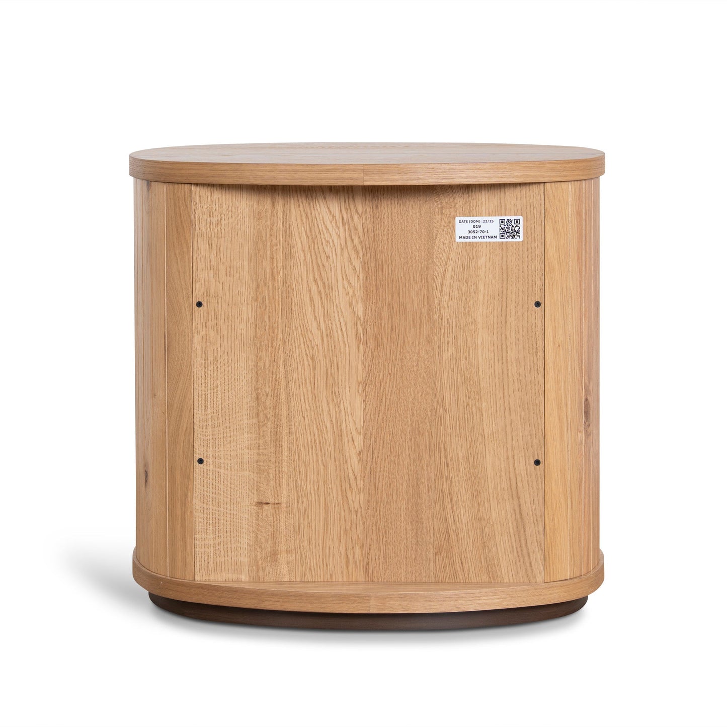 Cambrio Bedside Table - Knotty Oak