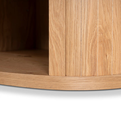 Cambrio Bedside Table - Knotty Oak
