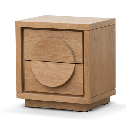 Bonnie Bedside Table - Dusty Oak