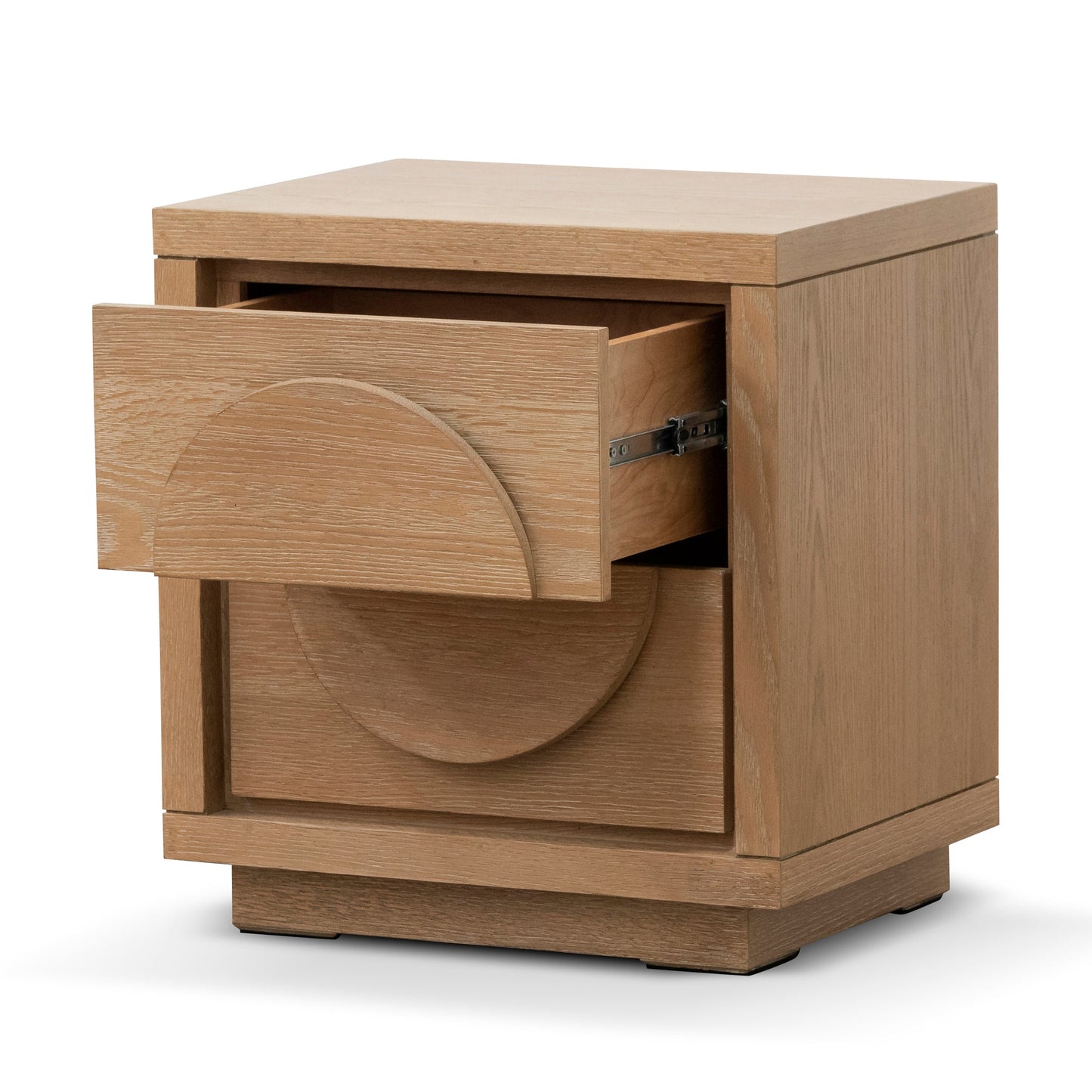 Bonnie Bedside Table - Dusty Oak