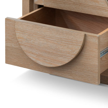 Bonnie Bedside Table - Dusty Oak