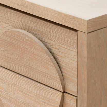 Bonnie Bedside Table - Dusty Oak