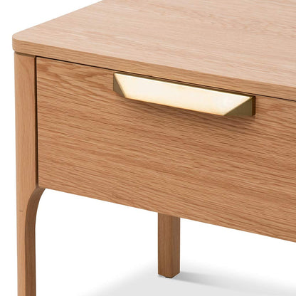 Allison Wooden Bedside Table - Natural