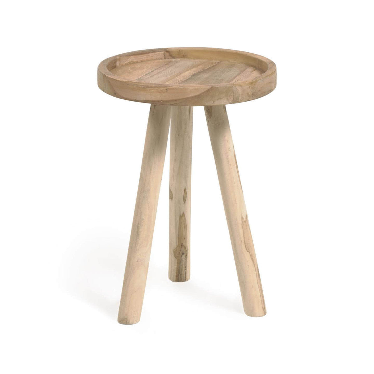 Brooks Solid Teak Side Table - Natural