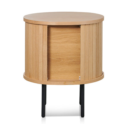 Dania Round Side Table - Natural