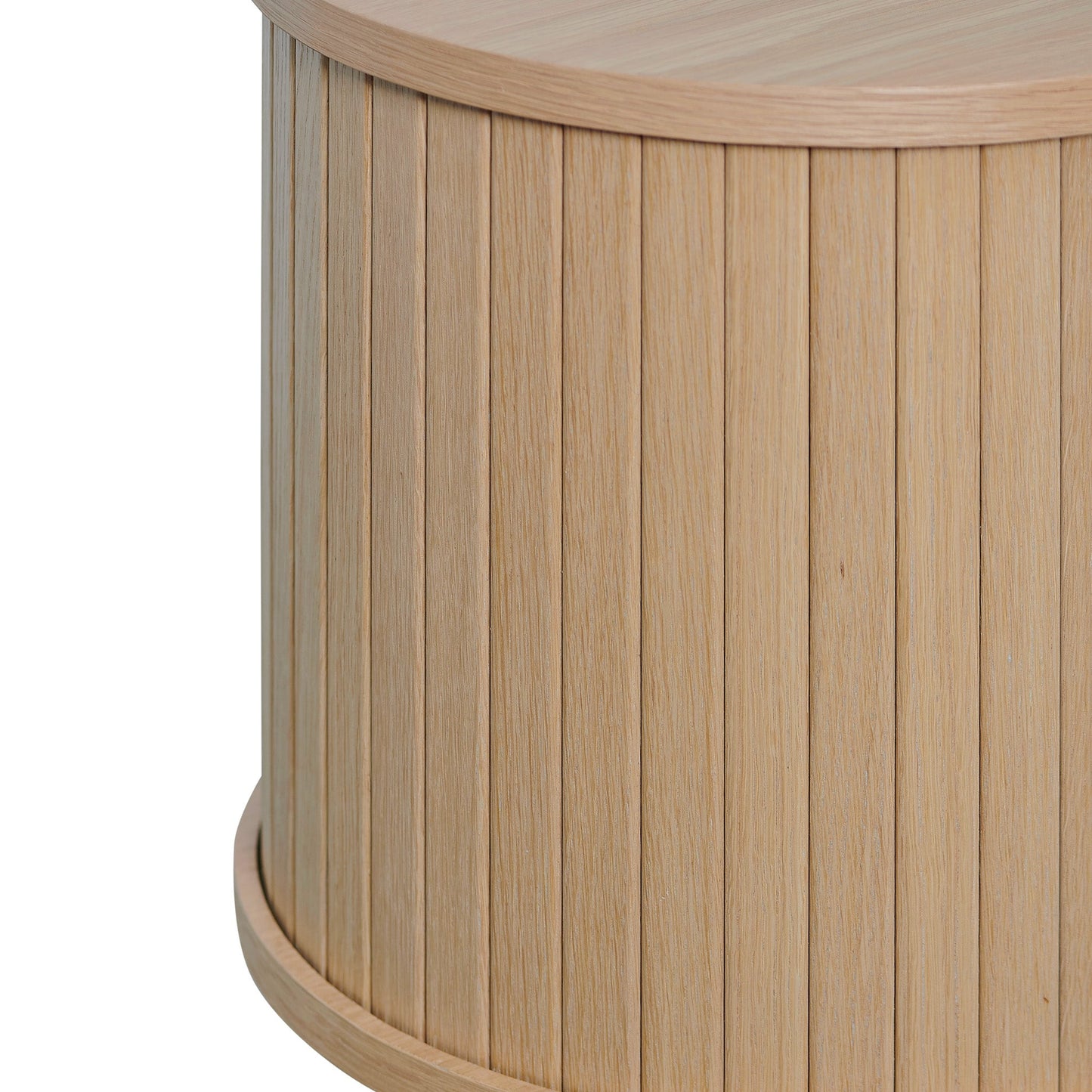 Dania Round Side Table - Natural