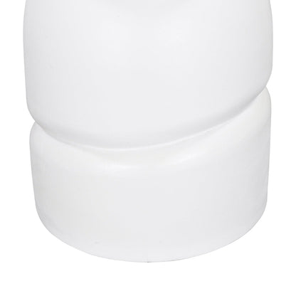 Anttoni 38cm Round Side Table - White