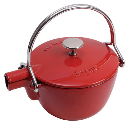 STAUB Cast Iron 1-qt Round Tea Kettle