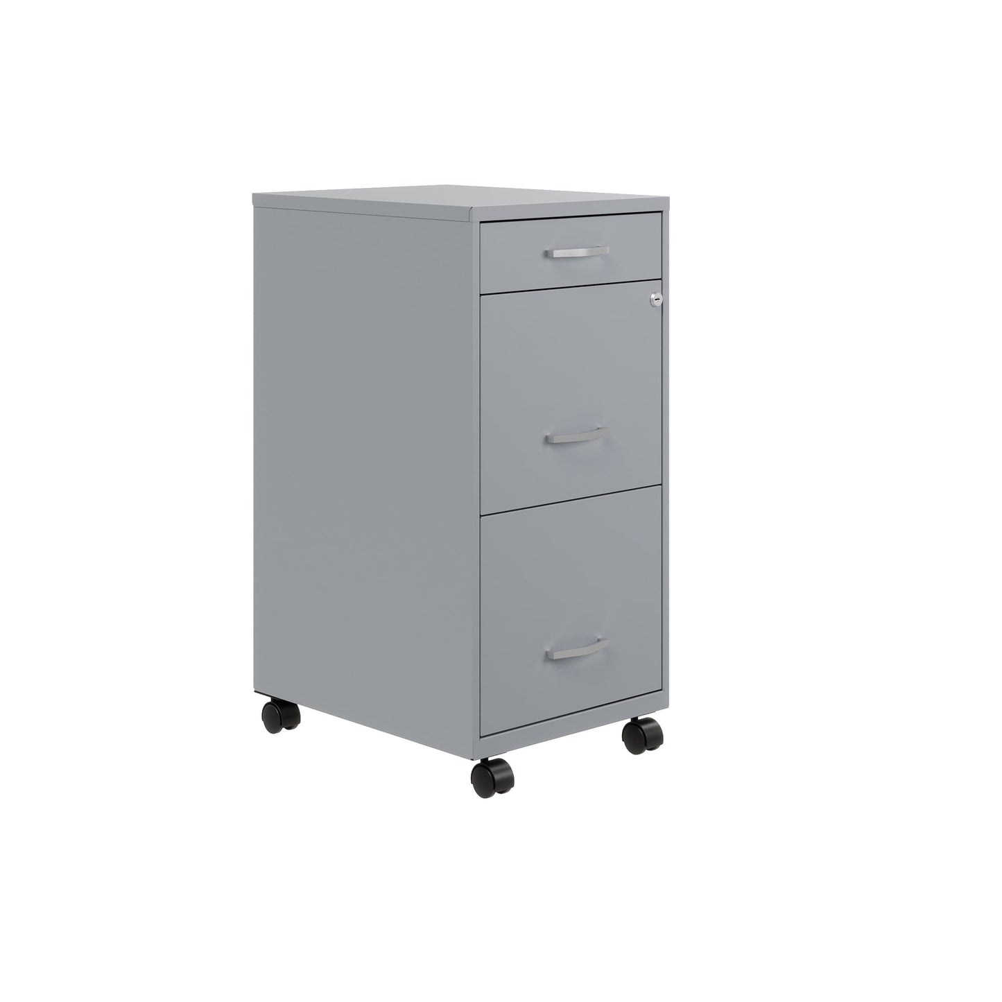 Space Solutions 18 Deep 3 Drawer Metal File Cabinet