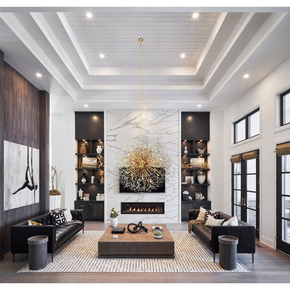 Starburst Chandelier 47 Wide Crystal Lighting Fixture