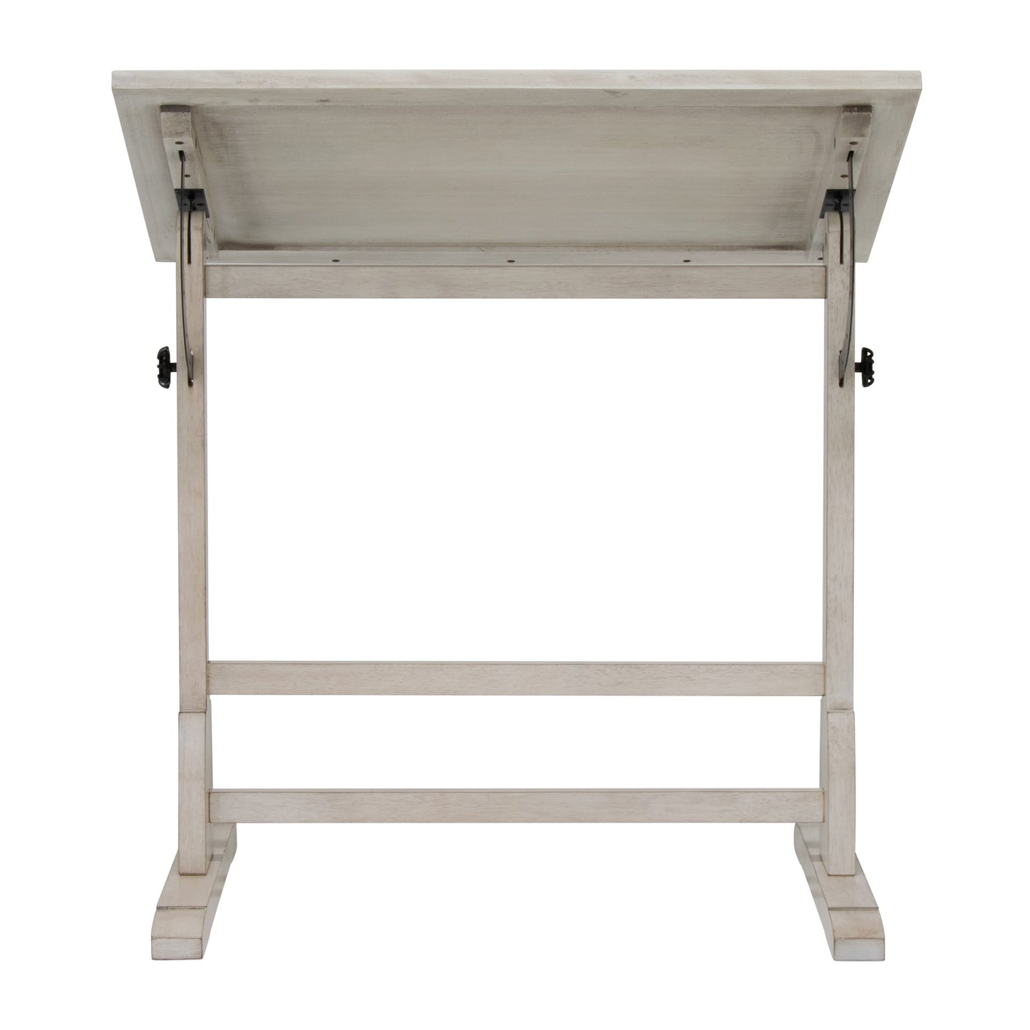 Studio Designs 36-inch Vintage Wood Drafting Table with Angle Adjustable Top for Drawing