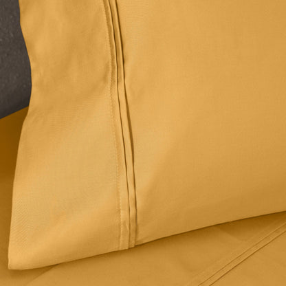 Superior Egyptian Cotton 1200 Thread Count Eco-Friendly Solid Sheet Set