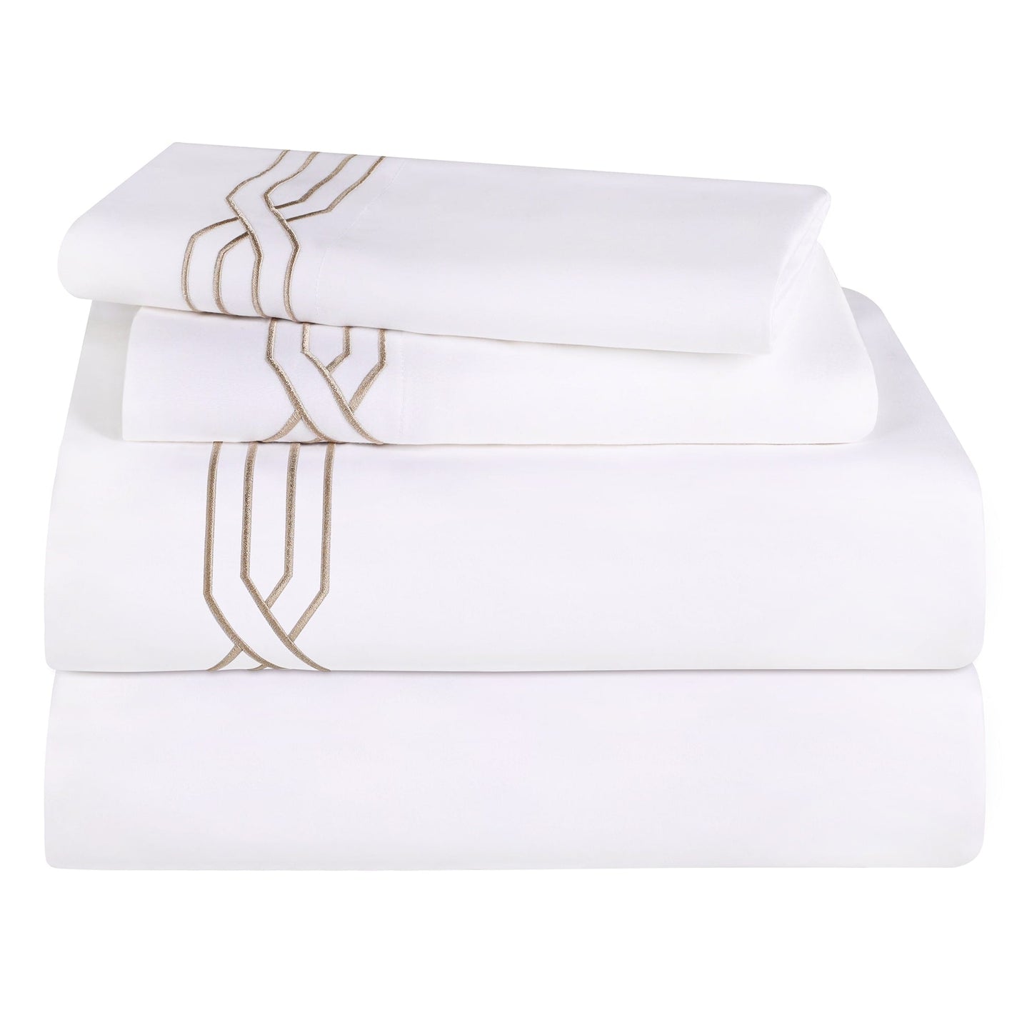 Superior Egyptian Cotton 1200 Thread Count Eco-Friendly Solid Sheet Set
