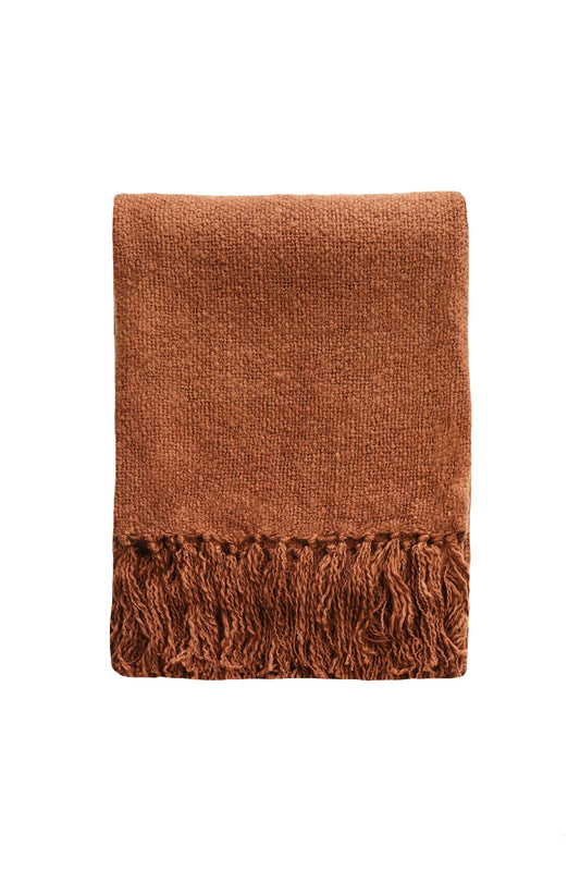 Baya Serenade Throw - Rust